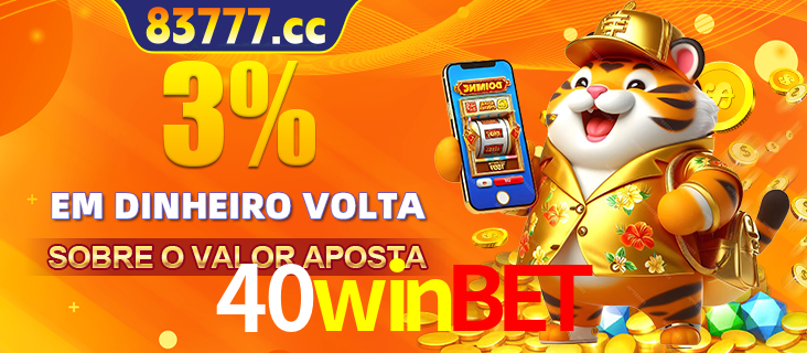 Promoção para baixar e instalar o aplicativo do cassino 40winbet. O banner oferece uma recompensa de R1aR1aR8, com a imagem de uma cobra sobre moedas de ouro.